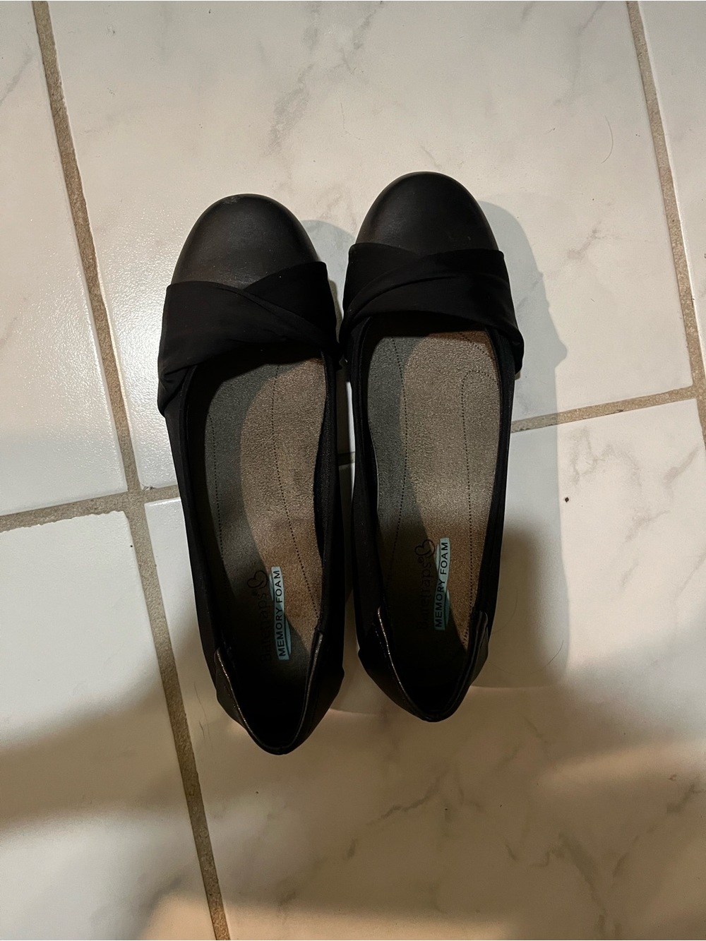 Baretraps black Slip-On Flats 1 inch heel
